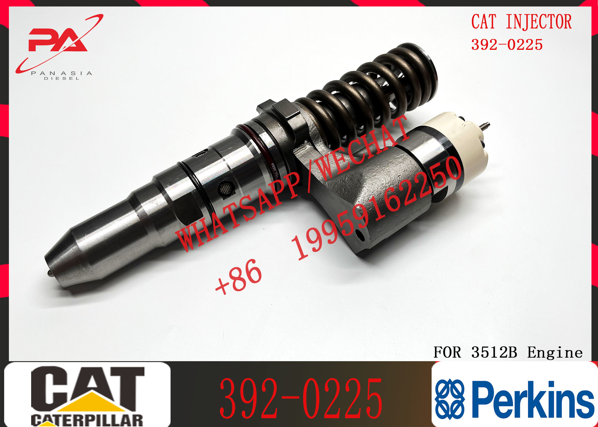 High Quality Diesel Fuel Injector 386-1766 0R-8619 386-1776 437-7547 8E-8836 392-0203 392-0204 392-0224 392-0225