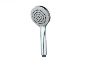 Wholesale ZYD-3034 One Fuction Water Saving Round Shape ABS Plastic Injection Chrome Plated Bathroom Accessory Shower Hand from china suppliers