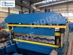 Wholesale 7.5KW Metal Roof Roll Forming Machine , Carbon / Galvanized Steel Cold Roll Former from china suppliers