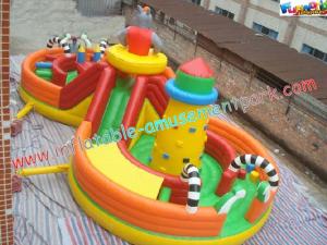 Wholesale Durable Commercial Inflatable Playground Fire Retardant PVC Tarpaulin from china suppliers