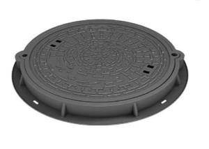 Wholesale Round Sewer Covers Drain Covers Corrosion Resistant Easy To Maintenance from china suppliers