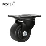 Nylon Heavy Duty Black Low Gravity 3inch 4inch 600kg Castor for Industrial