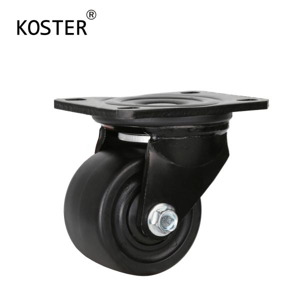 Nylon Heavy Duty Black Low Gravity 3inch 4inch 600kg Castor for Industrial