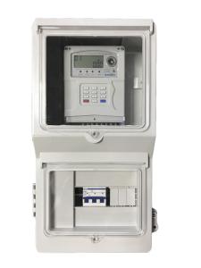 Wholesale ISO9001 PC IP65 Three Phase Electric Meter Box Wall Mounted from china suppliers