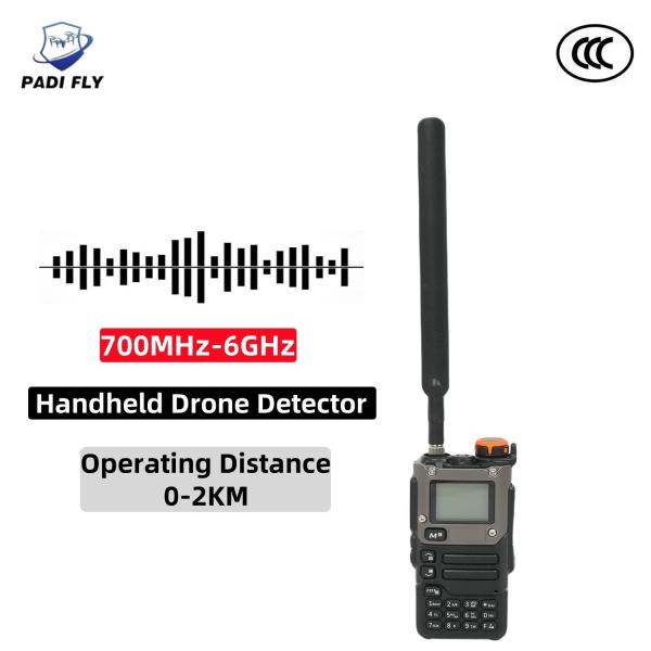 Professional 700MHz-6GHz Multi Band 0-2km Operating Distance Fpv Detection