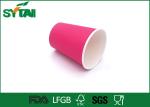 Taken Away Personalized Paper Coffee Cups / Customized Disposable Drinking Cups