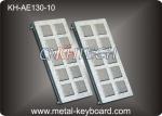 IP65 Rated Stainless Steel Keyboard , customisable ss keyboard 10 Super Size