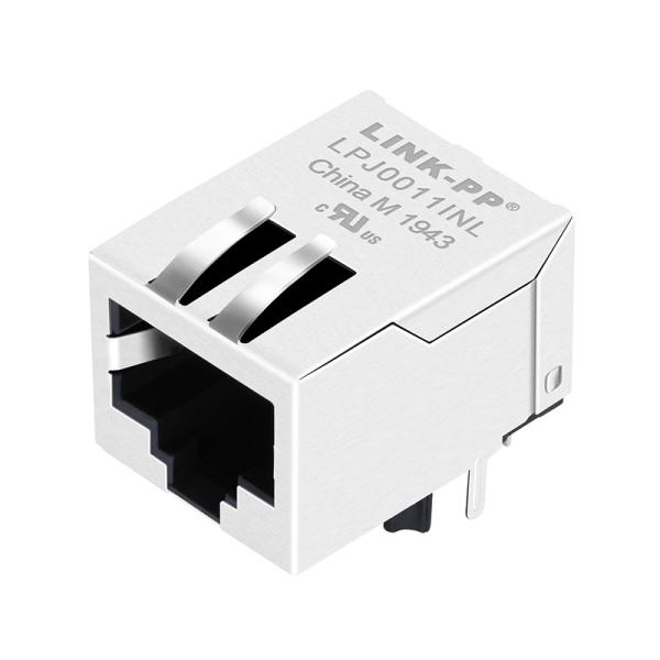 J0011D11NL Rj45 Female Connector 100 Base-T 8p8c Tab Down Industrial RJ45