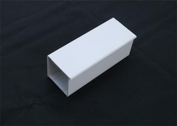 Quality Environmental PVC Extrusion Profiles Jointer White with Water proof for sale