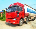 8x4 FAW J6 Bulk Cement Truck 30cbm Volume 330hp / 350hp Engine Power