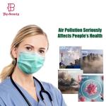 Personal Protctive Dispsoable Face Mask Non Woven Fabric Material Folding