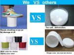 100ml 250ml 500ml PP Cosmetics Packaging Cream Jar Cosmetic Pot Jars ointment