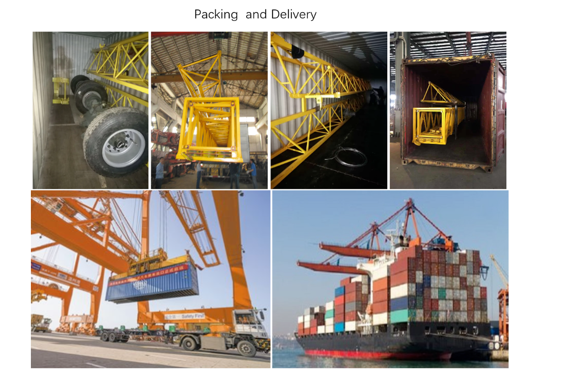 5610-6 Used XCMG Tower Crane Second Hand Topless Tower Crane 6t Capacity 22kw