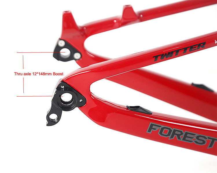 Light Weight T1000 Carbon Fiber MTB Frame Full Suspension Mountain Bike Frame