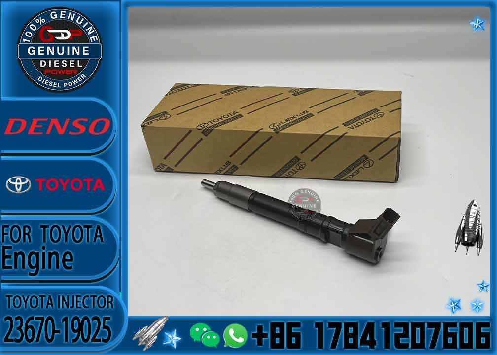 Common Rail Injector 295700-0560 23670-0E020 23670-09430 23670-11020 23670-19025 236700E020 For Toyota 2.4d 2GD-FTV REVO