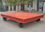 10 Tons Electric Rail Powered Transfer Cart Flat Steel Deck