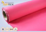 16oz Acrylic Coated Fiberglass Fabric Roll For Fire Blanket Fireproofing Curtain