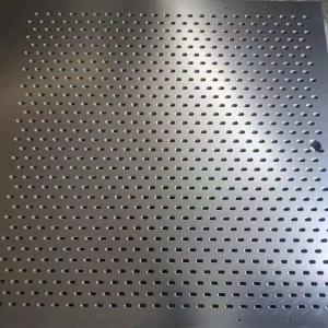 China Decorative Metal Panels 1m X 2m Perforated Mesh Sheet For Outdoor Or Indoor Furniture on sale