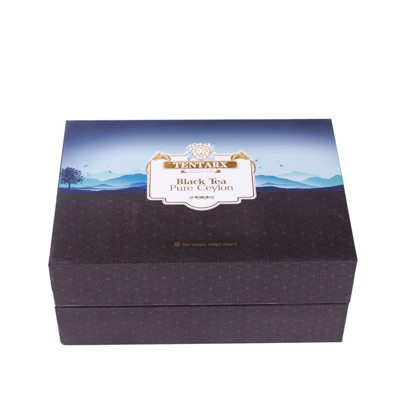 Dustproof Rectangle Cardboard Gift Box Packaging Multifunctional