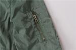 Lightweight Olive Green Polyester Childrens Parka Coats For Winter