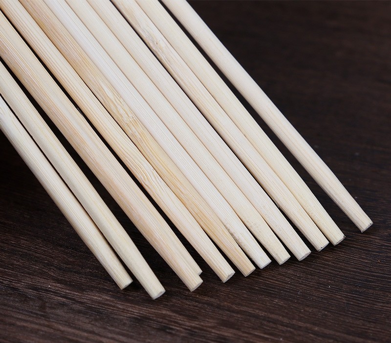 Sushi Round Bamboo Chopsticks Disposable with Custom Package Logo