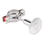 Full 304 Round Pipe Holder Hanger Clamp for Stainless Steel 201 304 316 Sanitary