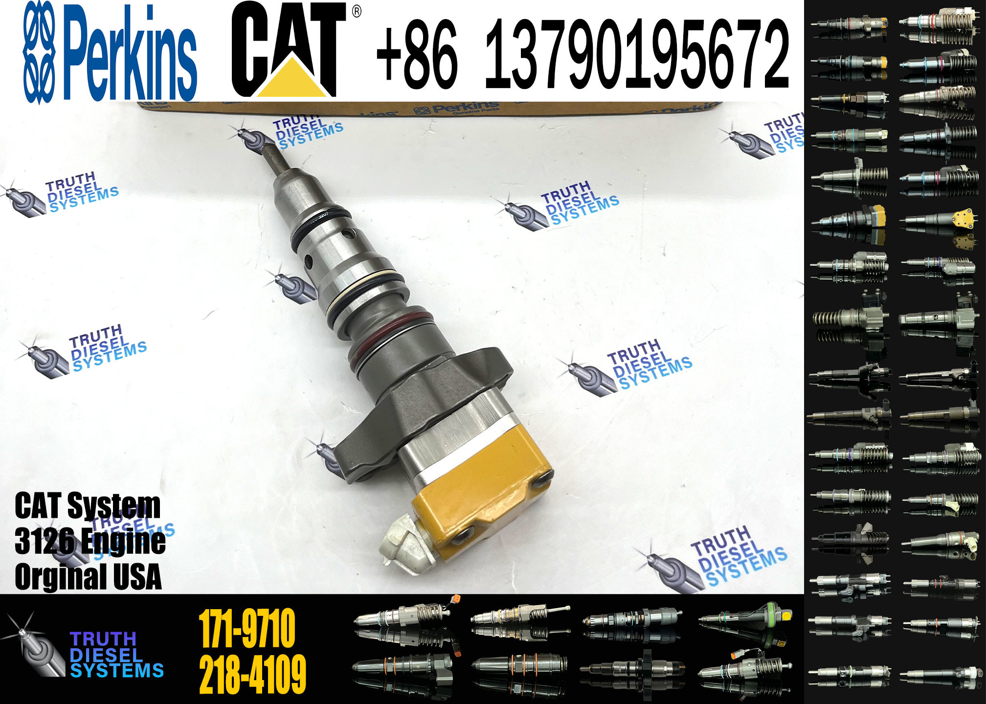177-4752 Diesel Injector 222-5965 10R-9348 171-9710 For Cat-erpillar 3126B/3126E Common Rail 177-4752 178-0199