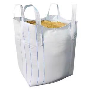 Wholesale 500kg Capacity PP Woven FIBC Bags Food Grade Big With Cross Corner Loop from china suppliers