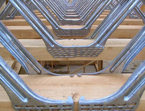 1.2mm Thickness Posi Engineered Metal Web Floor Joists for Construction Applications