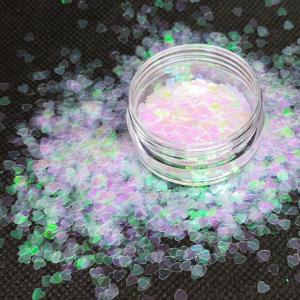 Wholesale Ramadan Graduation Valentine's Day School PET Material Heart-Shaped Glitter with Bio Glitter Nails MOQ 1kg in 365 Colors from china suppliers