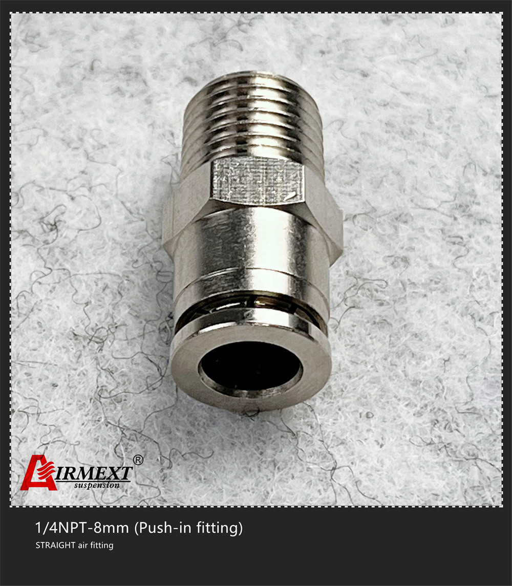 1/4NPT-8mm Quick Connect Air Fittings Air Compressor 90 Degree Elbow Fitting