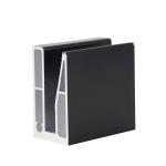 Staircase Aluminium Alloy U Channel Base Balcony Glass Railing for Flooring