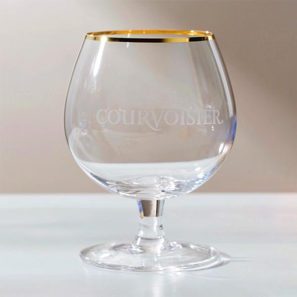 16 Ounces Hand Blown Glass Drinking Goblets Hammered Unusual Crystal Cognac