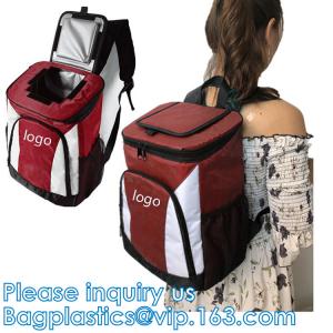 Wholesale Zipper pocket, Leak Proof Backpack Cooler, Insulated Waterproof Large Capacity Bag, Beach lunch Accessories from china suppliers