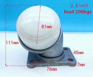 Wholesale Caster Wheels For Textile Machine Spare Parts Silver Can from china suppliers