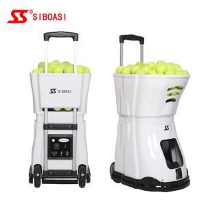 Wholesale AC Power Portable Tennis Ball Shooter Machine Horizontal Angle from china suppliers
