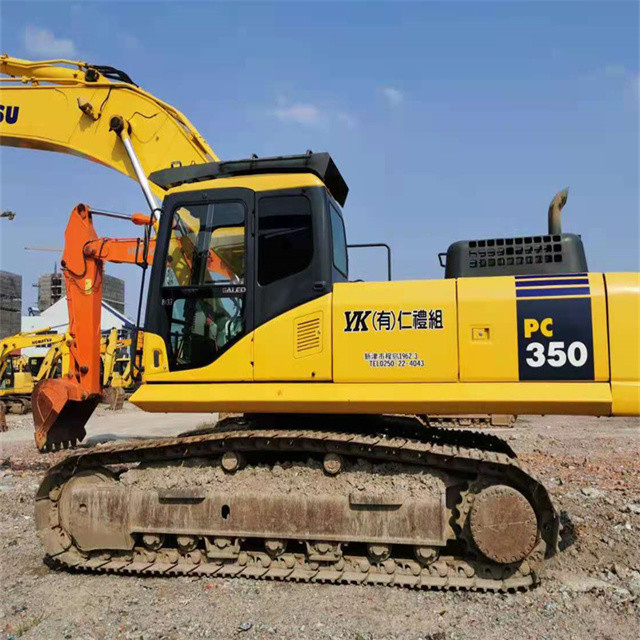 35 ton almost new Japan imported crawler excavator machine used refurbish Komatsu pc 350-7
