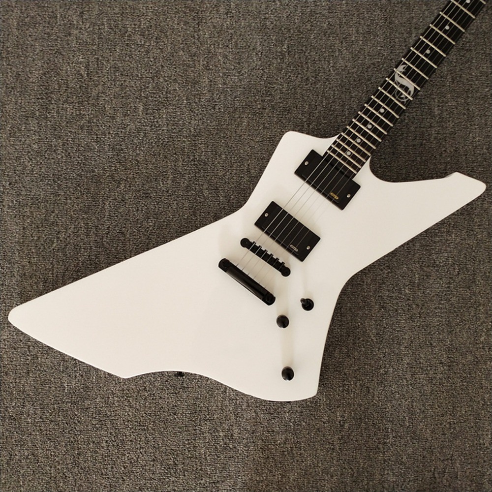 Black JH LTD Snakebyte guitar,James Hetfield Signature Guitar,Ebony Fretboard,Free shipping