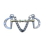 Jointed Mouth Stainless Steel Horse Bits for Solid Mouth Parts in Harness