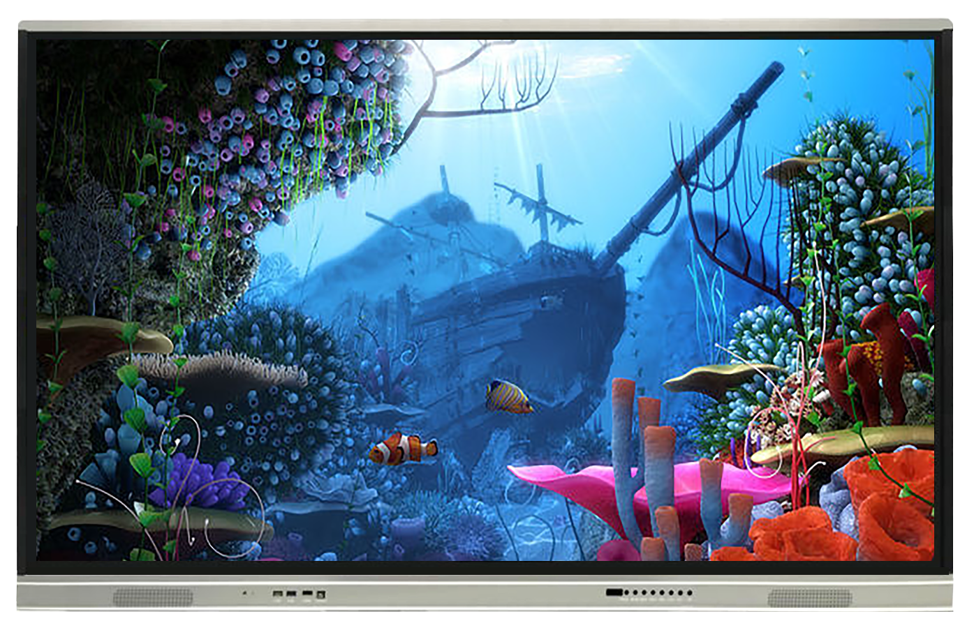 75inch 4k Smart Monitor Board Lcd interactive whiteboard Wifi Interactives Flat Panel Touch Screen For Teaching And Office Conference Meeting