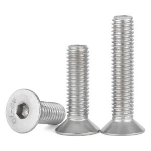 Wholesale DIN7991 Stainless Steel 304 Hexagon Socket Countersunk Head Cap Screws from china suppliers