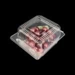 Plastic Hinged Fruit Clamshell Packaging Thermoformed PET Customizable