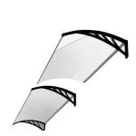 600mm 800mm Polycarbonate Window Awning Plastic Building Material