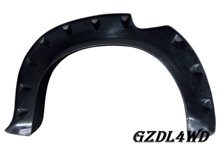 Pocket Style Off Road Fender Flares Textured Black For Toyota Hilux Vigo 2005 - 2011
