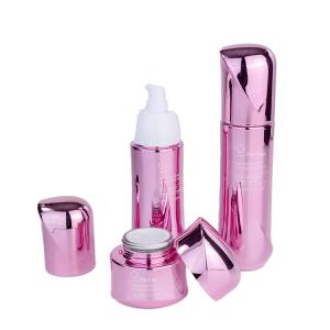 China 50g Cylinder Glass Bottle 120ml Glass Bottle With Unique Design on sale