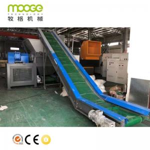 China 800mm Rubber Conveyor Belt For Plastic Bottles Waste Recycling Machinery on sale