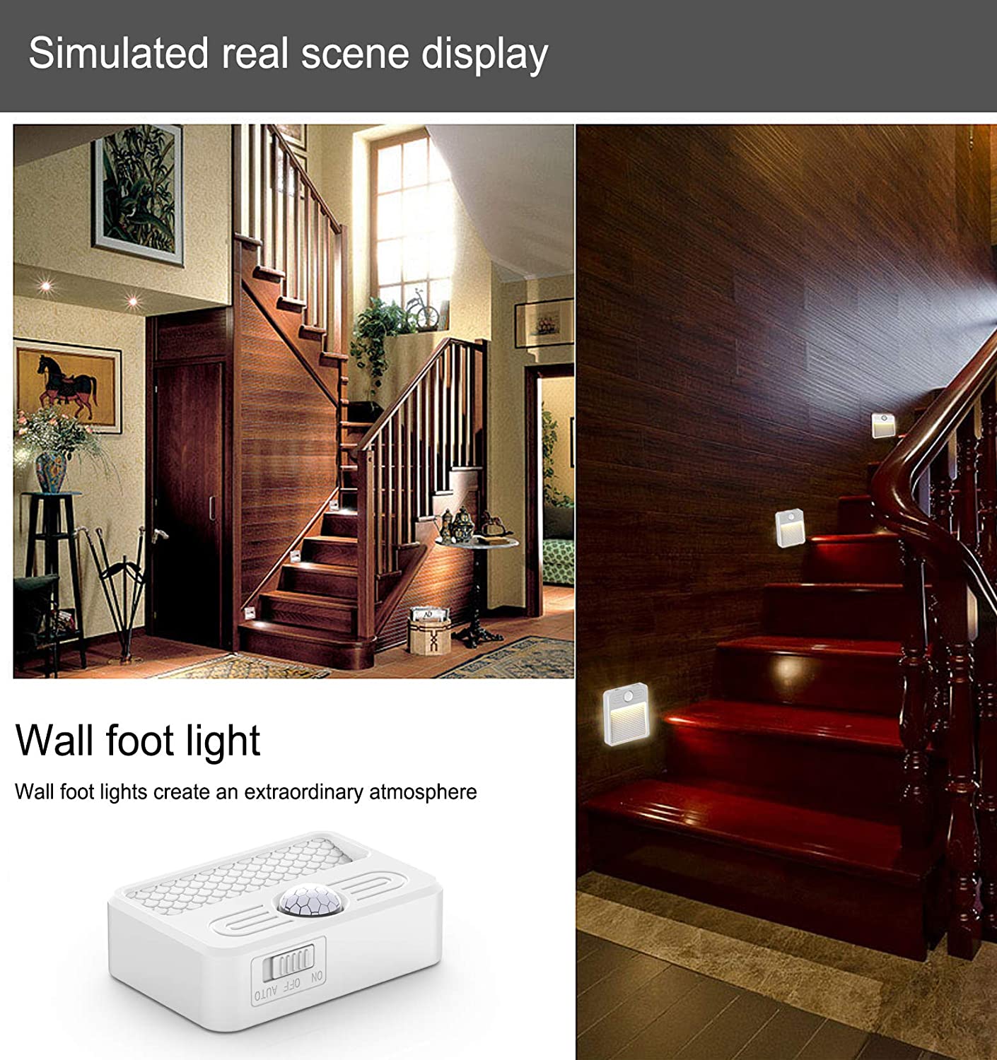 26Lm Indoor Battery Operated Motion Sensor Light