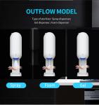 ABS FCC 1100ml Contactless Automatic Liquid Hand Sanitizer Wall Mounted