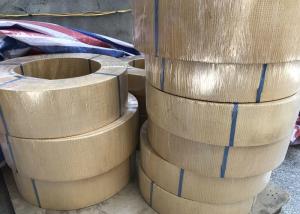 China Asbestos Fiber Woven Brake Lining Roll For Braking Deceleration / Transmitting Power on sale