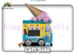 Commercial Colorful PVC Ice Cream Van Inflatable Jumping Castle Kids Jumping